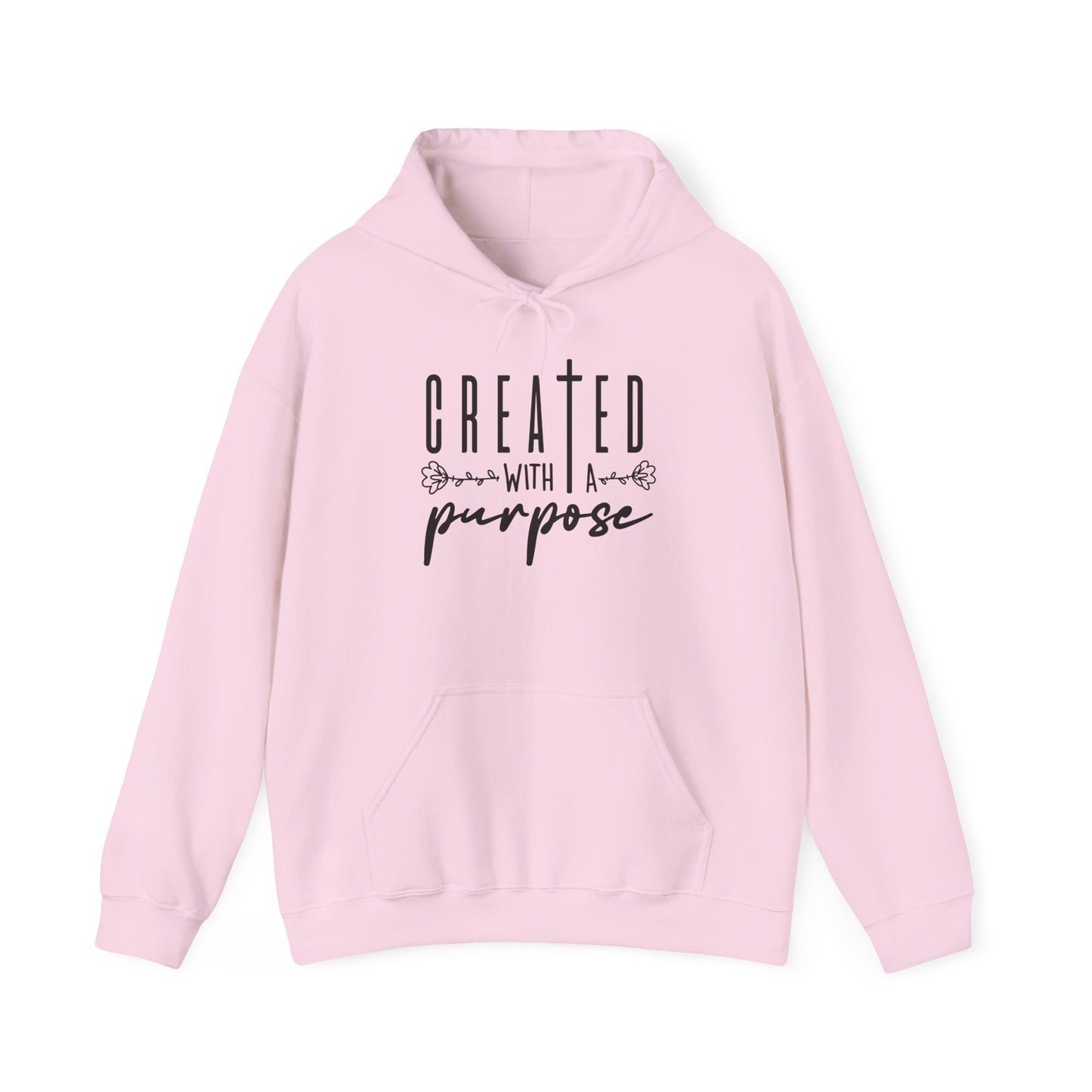 Created with purpose Hoodies
