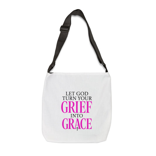 Grief to Grace Motivational Tote Bag