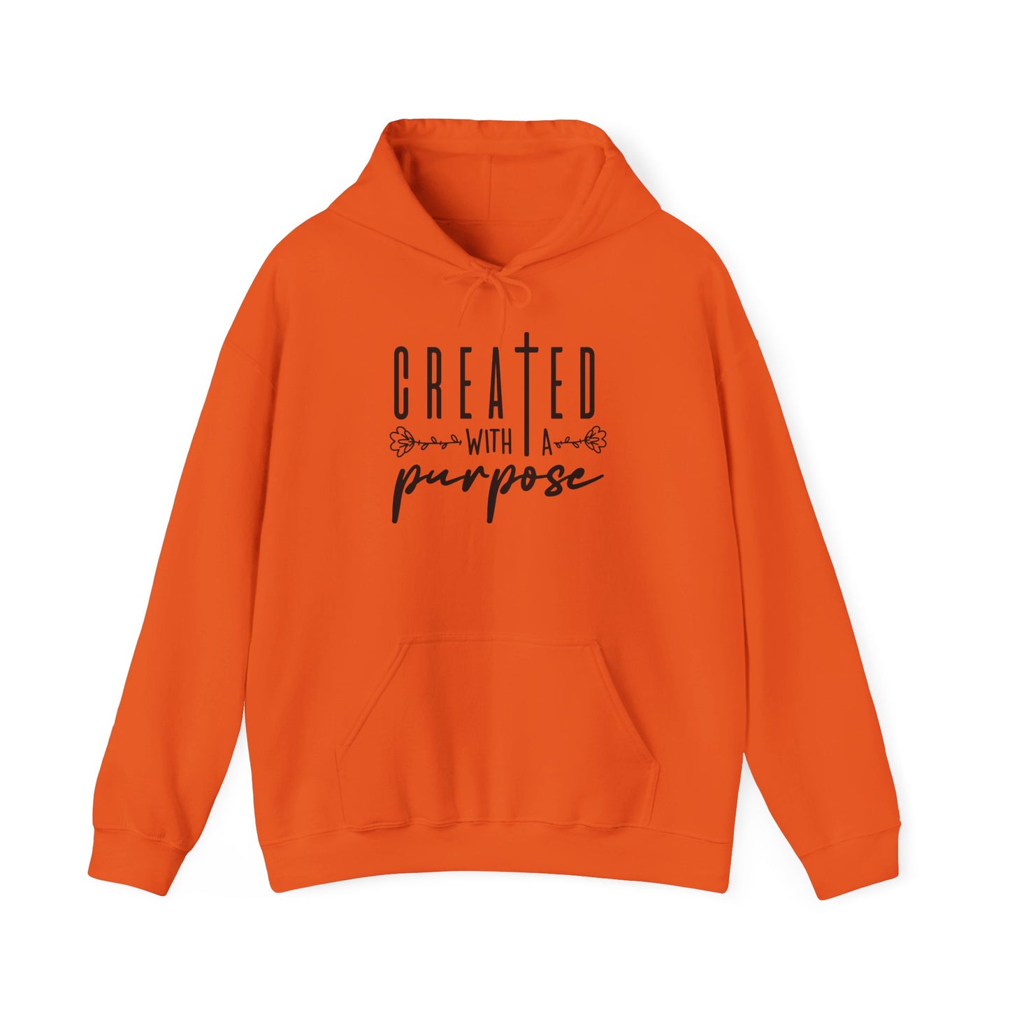 Created with purpose Hoodies
