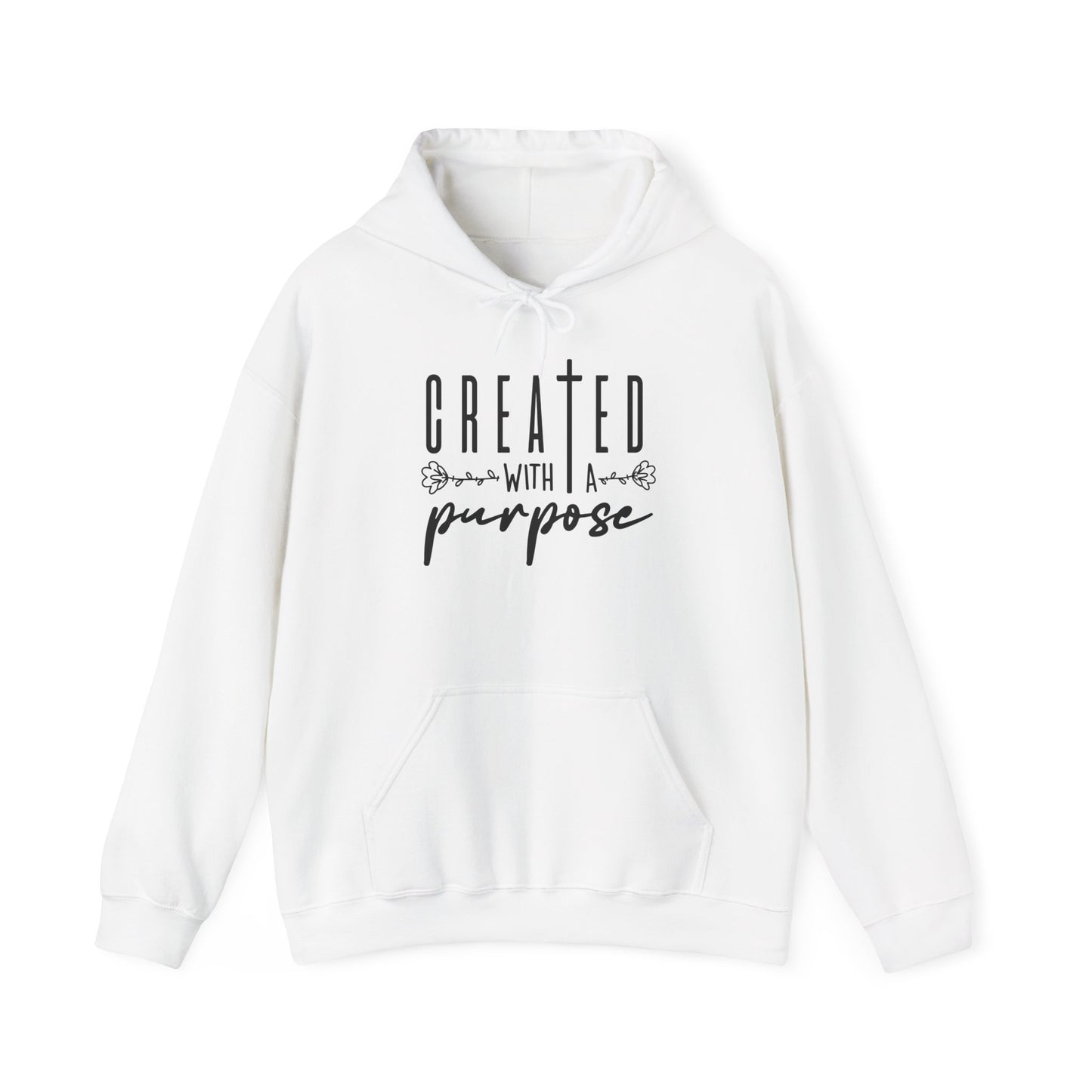 Created with purpose Hoodies